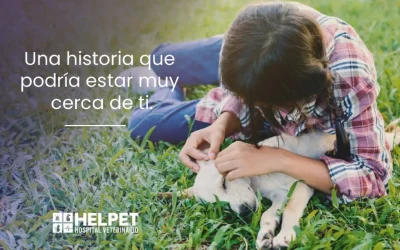 La niña y el perrito